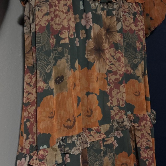 Happy Buddha Boutique Multicolor Floral Dress - Picture 6 of 7